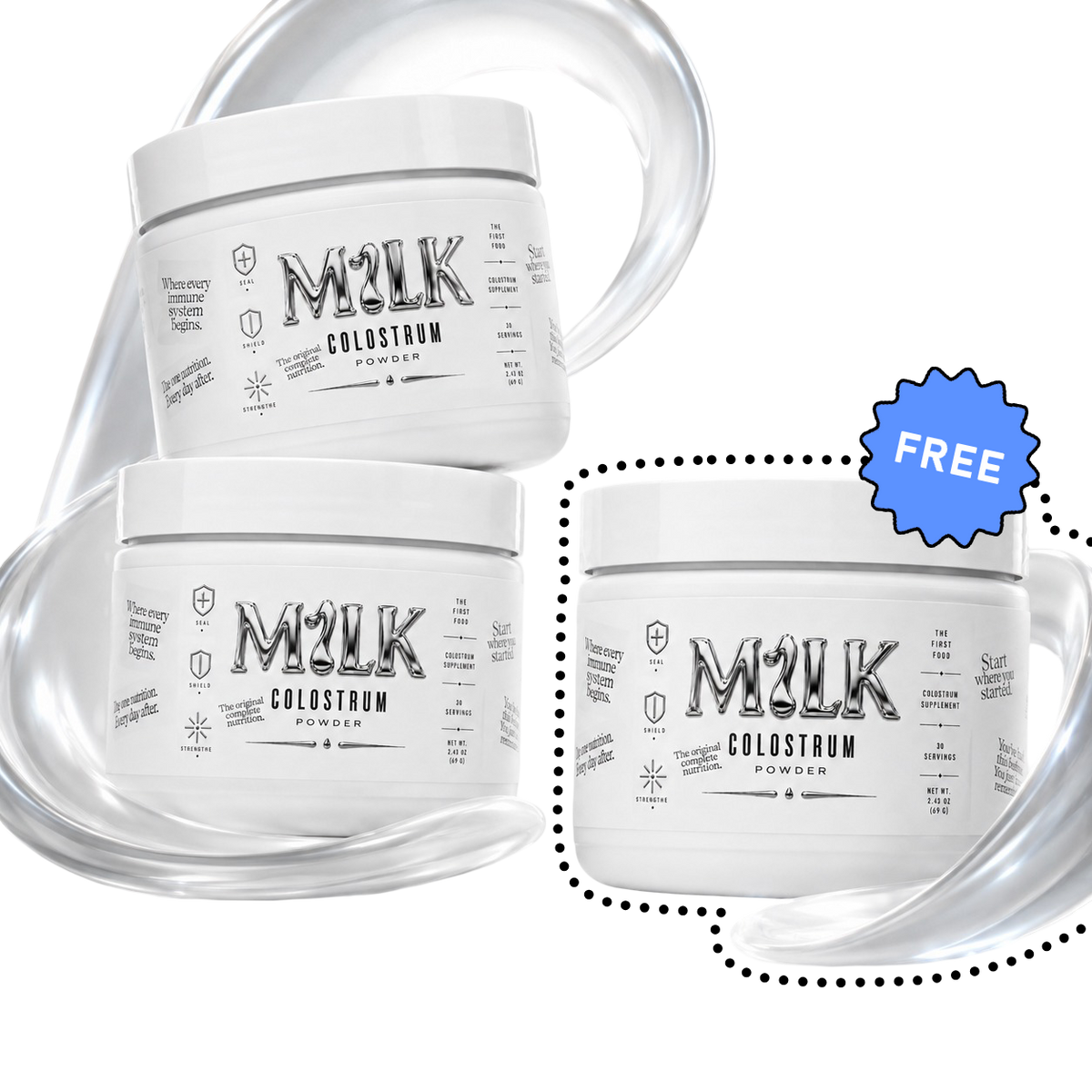 M1LK Starter Kit (2 months + 1 month free)